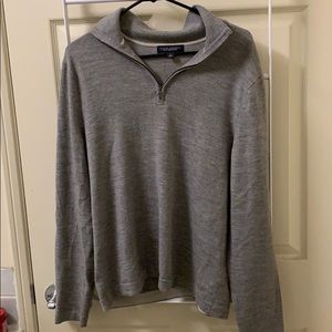 Banana republic quarter zip sweater